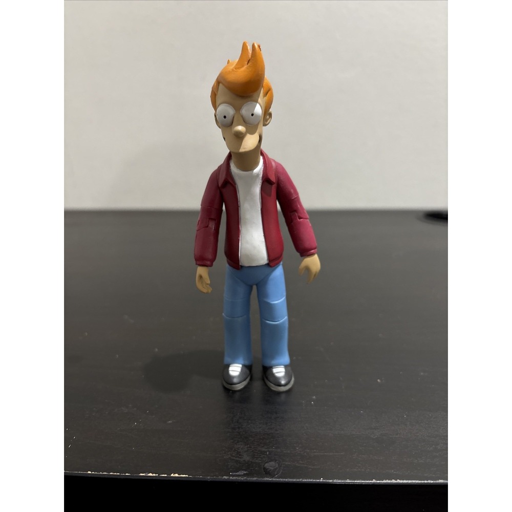 Toynami Futurama Phillip J Fry 2007 6" Figure and Captain Fry Futuruma Series 2 - Picture 8 of 12